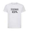 Дитяча футболка Doberman mom Білий фото