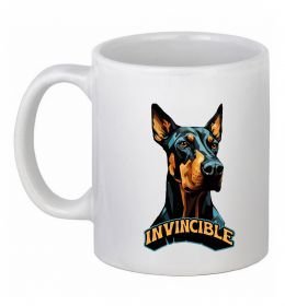 Чашка керамическая Doberman invincible