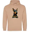 Мужская толстовка (худи) Doberman invincible Песочный Мужская толстовка (худи) Doberman invincible Песочный фото