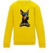 Детский Свитшот Doberman invincible Солнечно желтый фото