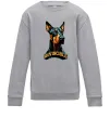 Детский Свитшот Doberman invincible Серый меланж фото
