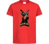 Детская футболка Doberman invincible Красный Детская футболка Doberman invincible Красный фото