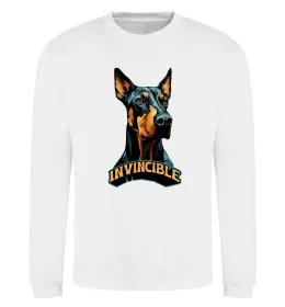 Світшот Doberman invincible Білий фото