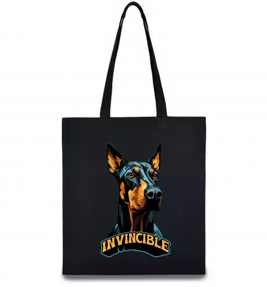 Еко-сумка Doberman invincible Чорний фото