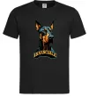 Чоловіча футболка Doberman invincible Чорний фото