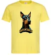 Чоловіча футболка Doberman invincible Лимонний фото