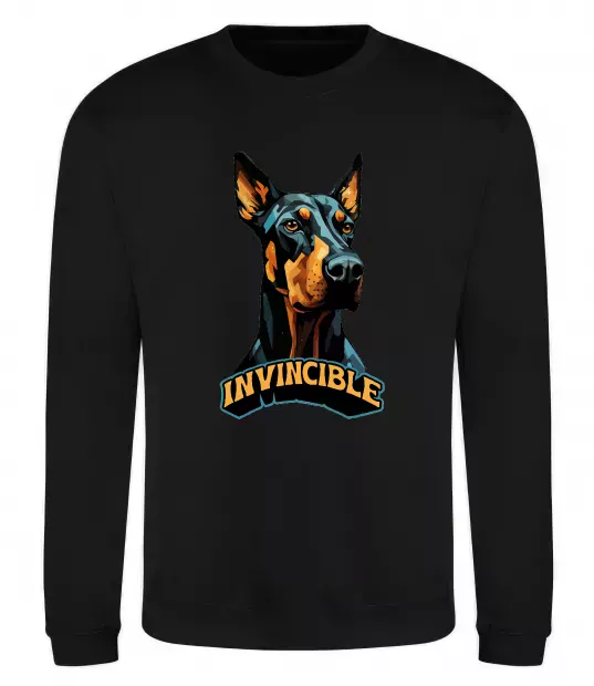 Світшот Doberman invincible Чорний фото