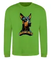 Світшот Doberman invincible Лаймовий фото