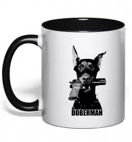 Чашка с цветной ручкой