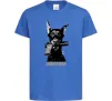 Дитяча футболка Doberman with gun Яскраво-синій Дитяча футболка Doberman with gun Яскраво-синій фото