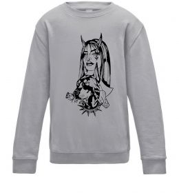 Дитячий світшот Doberman girl