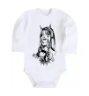 Дитячий бодік Doberman girl Білий фото