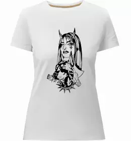 Женская премиум футболка