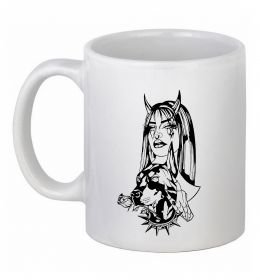 Чашка керамічна Doberman girl
