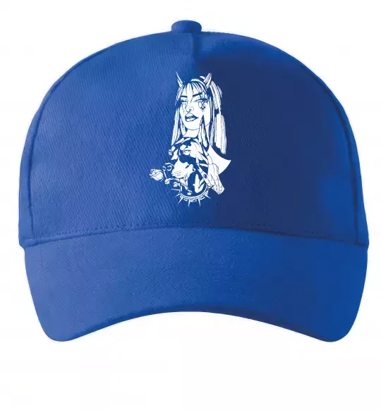 Кепка Doberman girl Яскраво-синій фото