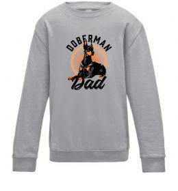Детский Свитшот Doberman dad