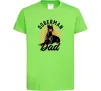 Дитяча футболка Doberman dad Лаймовий Дитяча футболка Doberman dad Лаймовий фото
