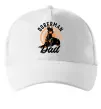 Кепка Doberman dad Белый фото