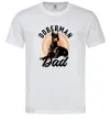 Чоловіча футболка Doberman dad Білий Чоловіча футболка Doberman dad Білий фото