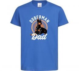 Детская футболка Doberman dad Детская футболка Doberman dad
