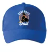 Кепка Doberman dad Ярко-синий фото