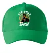 Кепка Doberman dad Зеленый фото