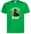 Чоловіча футболка Doberman dad Зелений Чоловіча футболка Doberman dad Зелений фото