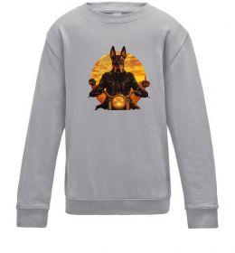 Детский Свитшот Doberman biker