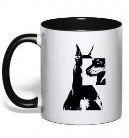 Чашка с цветной ручкой Чашка с цветной ручкой