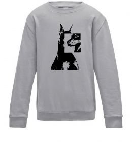 Детский Свитшот Doberman art Детский Свитшот Doberman art