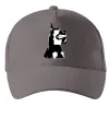 Кепка Doberman art Сірий фото