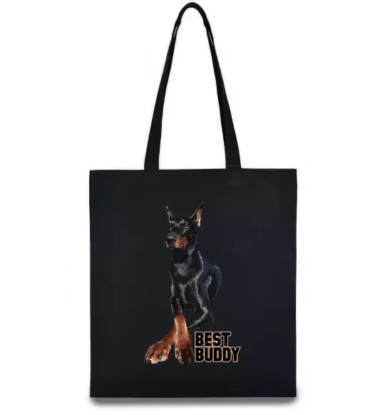 Эко-сумка Best buddy Черный фото