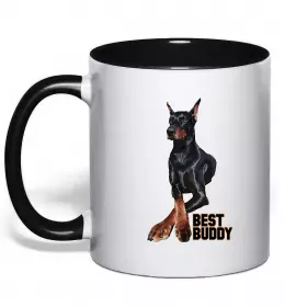 Чашка с цветной ручкой