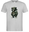 Мужская футболка Ведмедик в камуфляжі Серый фото