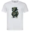 Мужская футболка Ведмедик в камуфляжі Белый фото