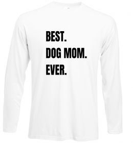 Лонгслів Best dog mom ever