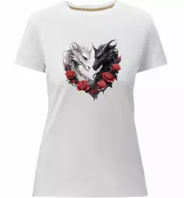 Женская премиум футболка