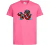 Детская футболка Китайський дракон Ярко-розовый фото