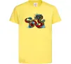 Детская футболка Китайський дракон Лимонный фото