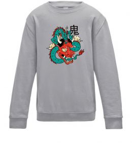 Дитячий світшот Дракон самурай