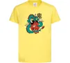 Детская футболка Дракон самурай Лимонный Детская футболка Дракон самурай Лимонный фото