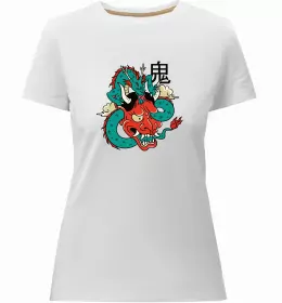 Женская премиум футболка