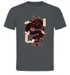 Мужская футболка Ієрогліф дракон Графит фото