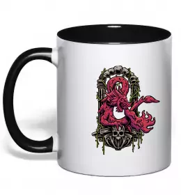 Чашка с цветной ручкой