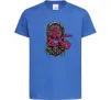 Детская футболка Дракон арка Ярко-синий фото