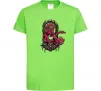 Детская футболка Дракон арка Лаймовый фото
