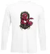 Лонгслив Дракон арка Белый фото