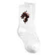 Шкарпетки Голова дракон Білий фото
