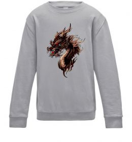 Детский Свитшот Голова дракон