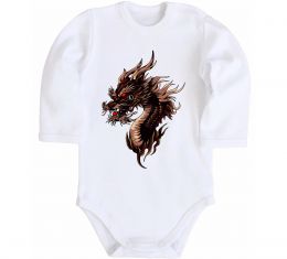 Детский боди Голова дракон